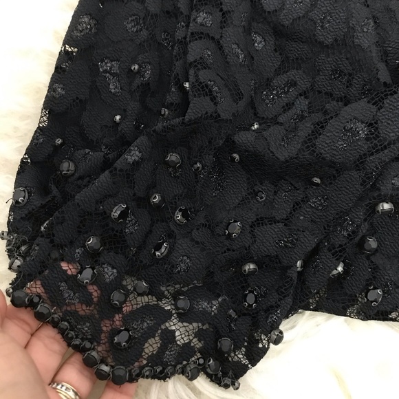 JUICY COUTURE BLACK LABEL LACE EMBELLISHED DRESS - Picture 7 of 7